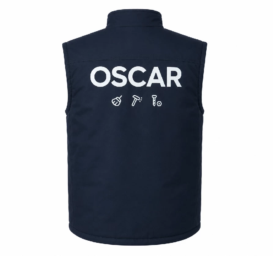 OSCAR Pro Utility Work Vest – Navy Blue